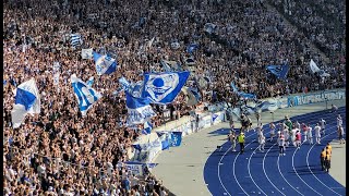 Hertha BSC Erstklassige Stimmung gegen Braunschweig [upl. by Nnairda736]