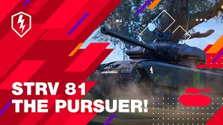 WoT Blitz Strv 81—The Pursuer [upl. by Saw240]