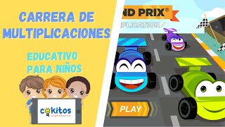 Carrera De Multiplicación Juego Educativo para Niños  COKITOS [upl. by Richman]