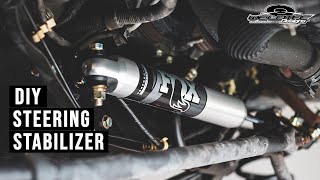 DIY Steering Stabilizer Install  Ford Econoline Van [upl. by Chauncey]