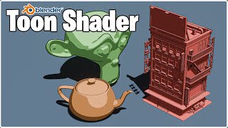 Create a Toon Shader in Blender  Easy Tutorial [upl. by Iht931]