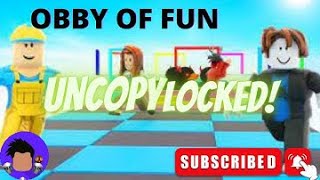 OBBY UNCOPYLOCKED ROBLOX 2023 NEW [upl. by Hannasus]