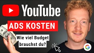 Youtube Werbung Kosten  was kosten mich YouTube Ads [upl. by Pepin]