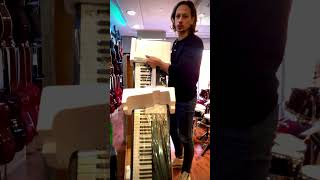 Asi LLEGA TU PIANO🤩 piano pianotutorial unboxing [upl. by Darrej388]