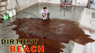 I Cleaned The World’s Dirtiest Beach  ASMR Videos TeamSeas [upl. by Aiak814]