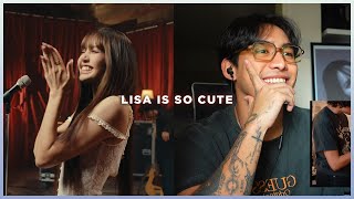 LISA  MOONLIT FLOOR Performance Video Behind The Scenes REACTION  oh lisa [upl. by Anahcar]