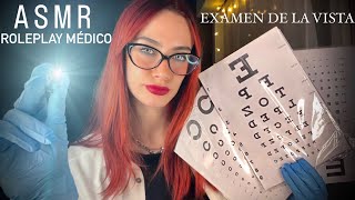 ASMR EXAMEN DE LA VISTA  Roleplay Médico  Soft Spoken Asmr Español Argentina [upl. by Lladnar]