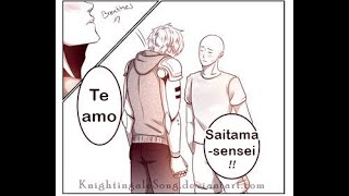 Saigenos comic en español Genos le confiesa sus sentimientos a Saitama saitamaxgenos yaoi bl [upl. by Smitty]