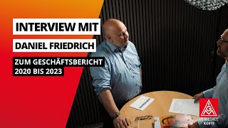 Geschäftsbericht 2020  2023  Interview mit Daniel Friedrich [upl. by Etneciv]