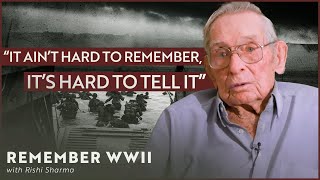 First Soldier On Omaha Beach Describes The Horror Of DDay  Remember WW2 [upl. by Otiv]