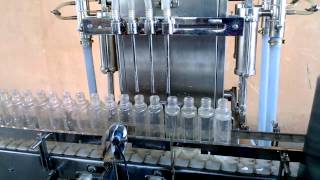 GMP Semi Automatic Four Head Volumetric Liquid Filling Machine [upl. by Hollie]