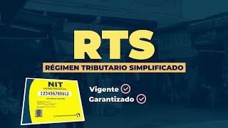 Spot Régimen Tributario Simplificado RTS  Vigente y Garantizado [upl. by Tobe]