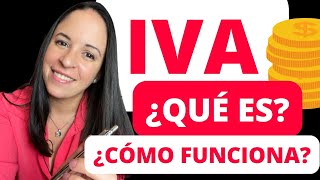 IVA EJEMPLO FÁCIL y CLARO para entender qué es y cómo funciona [upl. by Osyth]