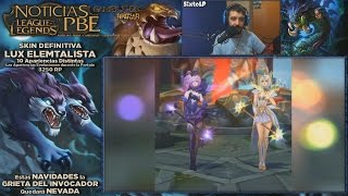 Lux Elementalista  Skin Definitiva  La Grieta Nevada  Vídeos  Noticias LoL [upl. by Norda]