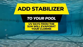 Add Stabilizer to Your Pool [upl. by Stacee613]