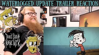 NEW Waterlogged Update Trailer Reaction  BEARD REACTS Dont Starve Together [upl. by Odlareg]