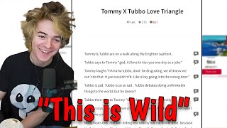 Tubbo Reads Tommyinnits Weird Fiction About Him [upl. by Anilev]