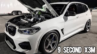 9 Second Track Slip Acquired  BMW X3M [upl. by Luapnoj]