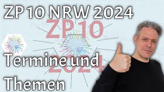 ZP 10 NRW 2024  Termine und Infos zu Deutsch Englisch und Mathe [upl. by Pearson130]