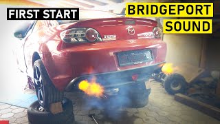 Mazda RX8 First Start bridgeport  Sound [upl. by Cicero765]