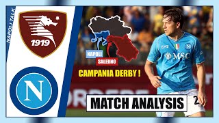 SALERNITANA vs NAPOLI  Serie A  Review  Analysis  Player Ratings [upl. by Anaiad797]