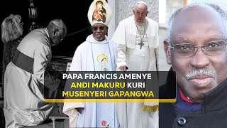 Musenyeri Gapangwa Yasubiye i Roma  Muri RDC Bamuteye urusenda ari kuri Altari  yageze i Vatican [upl. by Whitehurst]