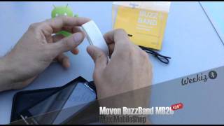 Presentation du bracelet BuzzBand MB20 [upl. by Elly]