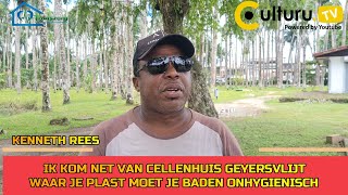 Surinamer Kenneth Rees over ervaring cellenhuis Geyersvlijt een maand geleden het is gewoon TRIEST [upl. by Nanda]