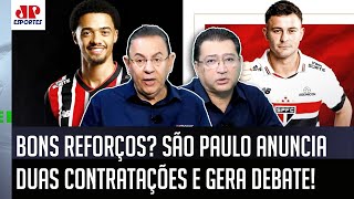 quotNÃO É POSSÍVEL E COTIA Cara essas CONTRATAÇÕES do São Paulo pra mimquot REFORÇOS geram DEBATE [upl. by Constance]