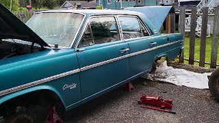 Rambler classic 1966  restauration  première inspection [upl. by Negiam]