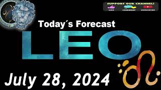 Daily Horoscope LEO July 28 2024 [upl. by Omocaig]