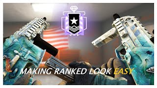 MAKING PEOPLE LOOK SILLY IN SIEGE RANKED [upl. by Curt69]