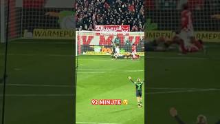 Kurzes Aufatmen in der 92 Minute 😮‍💨😳 bundesliga fsvmainz05 mainz05 vflwolfsburg vfl [upl. by Liss]