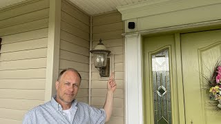 How to Install a Wireless Outdoor Security Camera [upl. by Abbotsun]