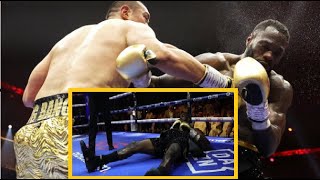 Zhilei Zhang BRUTALLY KNOCKS OUT Deontay Wilder [upl. by Kela]