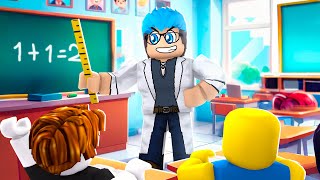 I BUILT A SCHOOL AND BECOME A TEACHER  ROBLOX  School Tycoon [upl. by Anirhtak]