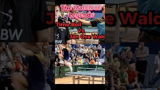 🤯Just Legendary 🏓 Boll Vs Waldner tabletennis sports viralvideo shorts [upl. by Ottavia]