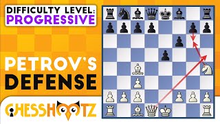 Petrovs Defense Progressive Level  BodenKieseritzky Gambit [upl. by Enyale357]