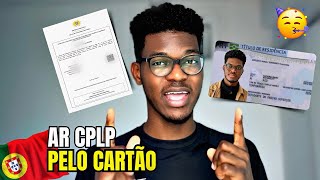 FINALMENTE MUDANÇA DA AR CPLP PELO CARTÃO 🇵🇹 [upl. by Carey]