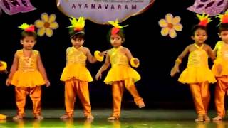 Play group dance  5th Annual Day  Hi 5 International Preschool Ayanavaram [upl. by Torp295]