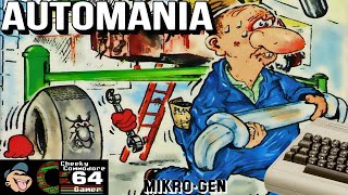 AUTOMANIA  Commodore 64 1984 [upl. by Anelak578]