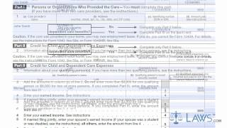 Learn How to Fill the Form 2441 Dependent Care Expenses [upl. by Ebaj]