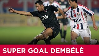 World class goal Dembélé  Willem II  AZ  20082009 [upl. by Inoliel]