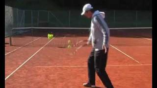 OneHanded Backhand  Drill 6 Nondominant Arm Back [upl. by Enilrac408]