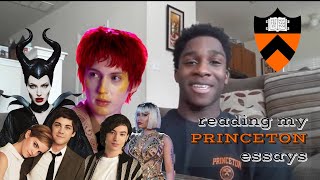 HOW TROYE SIVAN GOT ME INTO PRINCETON  READING MY ACCEPTED PRINCETON ESSAYS [upl. by Bushore]