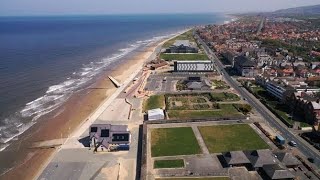 Rhyl Wales July 2024 dji mini 2 se [upl. by Ydnem]