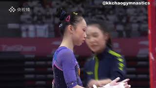 Lin Zihuan  2021 CHN Nationals Chengdu  Gymnastics Leotard Fashion Show [upl. by Kenison]