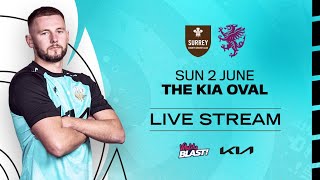 ⚪ LIVE  Surrey vs Somerset Vitality Blast [upl. by Treblah]