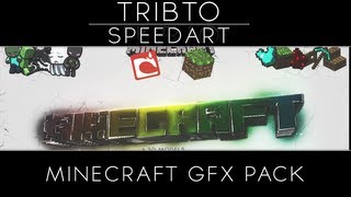 Minecraft GFX PACK Picture SpeedArt [upl. by Vange]