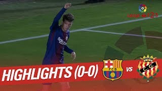 Resumen de Nàstic vs FC Barcelona B 00 [upl. by Laurence]